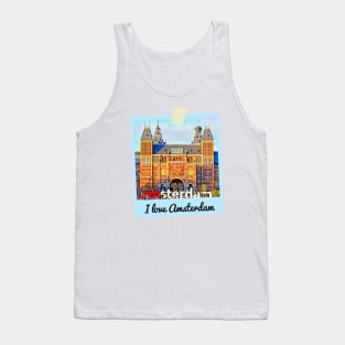 I love Amsterdam, Netherlands Tank Top